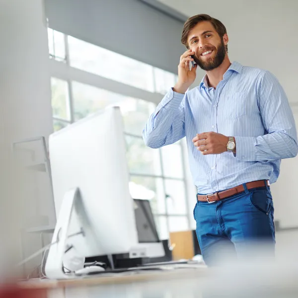 Image showing a satisfied client receiving a settlement check for a personal injury claim.